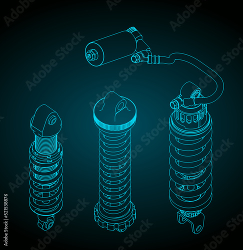 Shock absorber set
