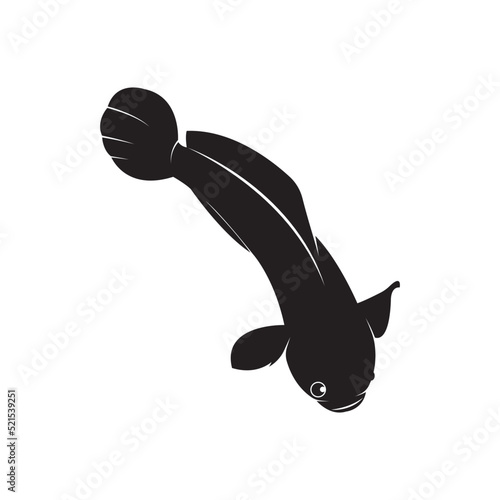 Fish Cork logo vector, Creative Fish Cork logo design concepts template, icon symbol, illustration