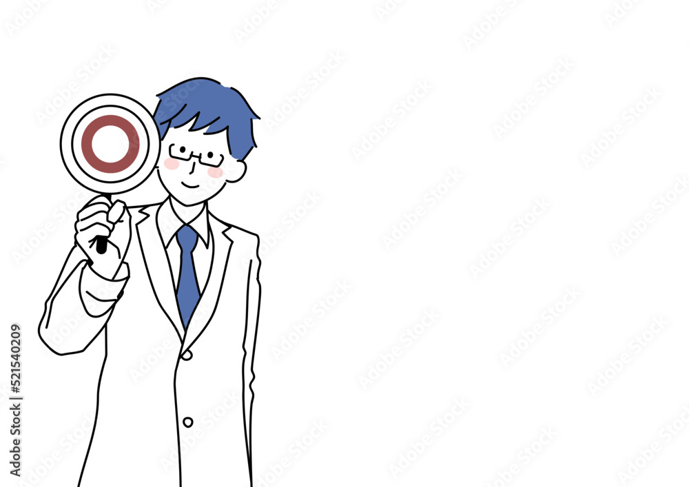 丸印を出す医師