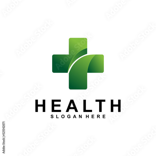 healthcare logo vector design template