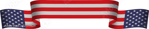 American flag ribbon flutter Free Download American flag ribbon flutter - GFXLoad