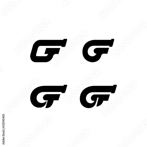 icon logo for letter gt photo