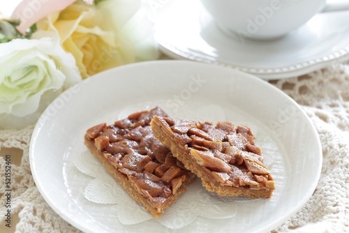 Homemade almond candy for snack food image 