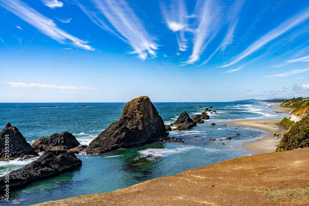 Seal Rock State Recreation Site on the Oregon coast