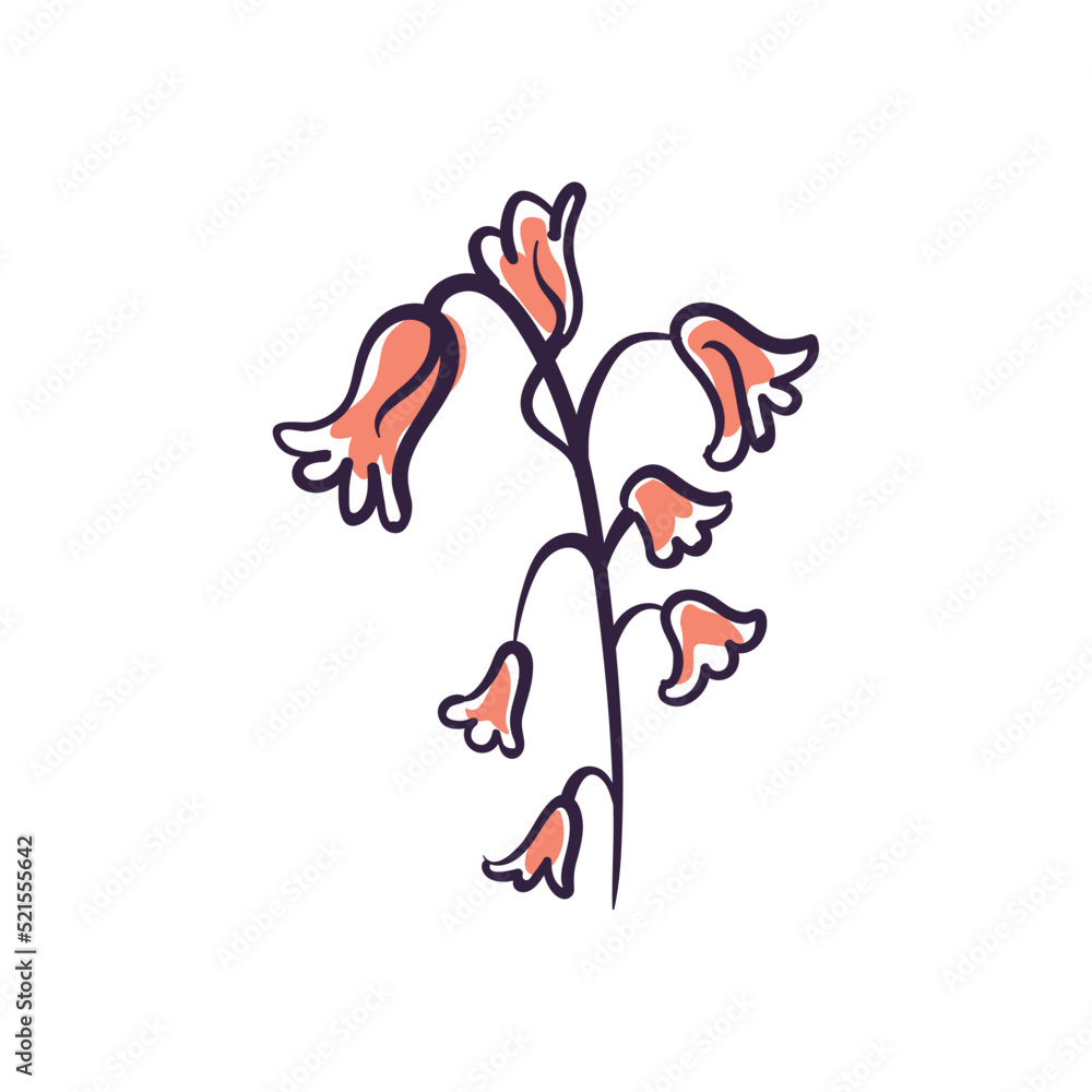 flat orange plant flat orange plant