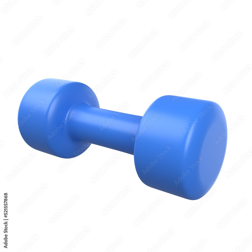 Dumbbells 3D Illustration Dumbbells 3D Illustration