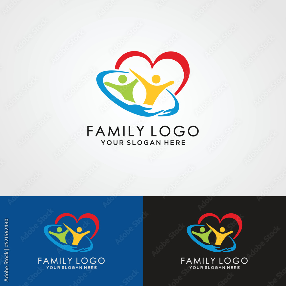 Free Family Logo Vecto