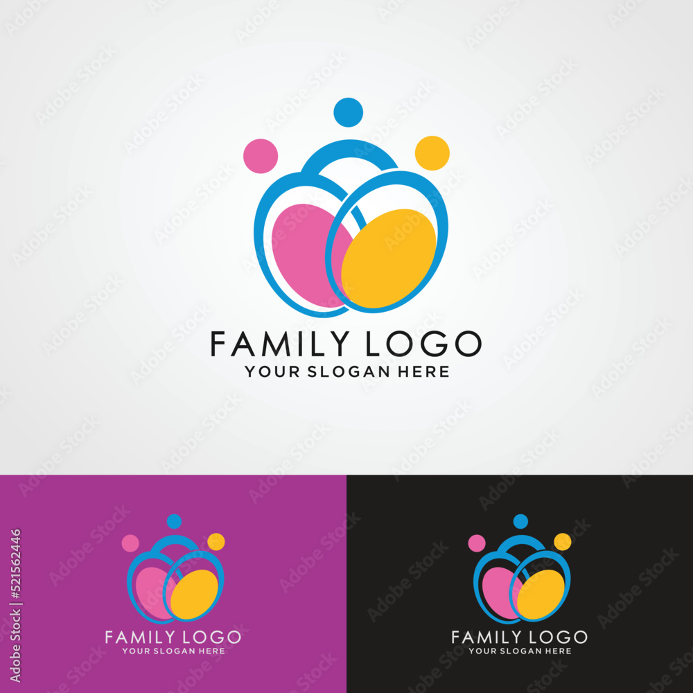 Free Family Logo Vecto