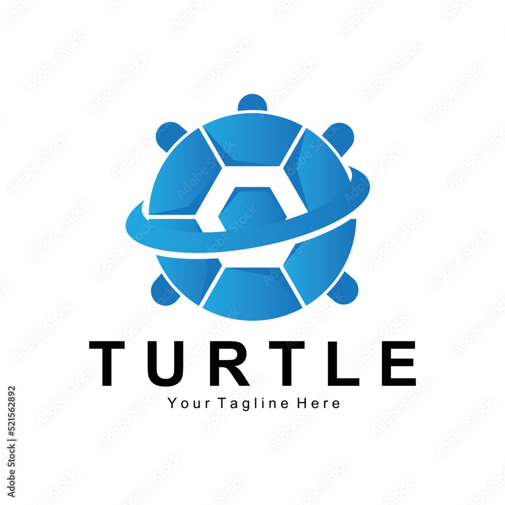 Sea Turtle Logo Design Protected Amphibian Marine Animal Icon Illustration, Vector Brand Corporate Identity Sea Turtle Logo Design Protected Amphibian Marine Animal Icon Illustration, Vector Brand Corporate Identity