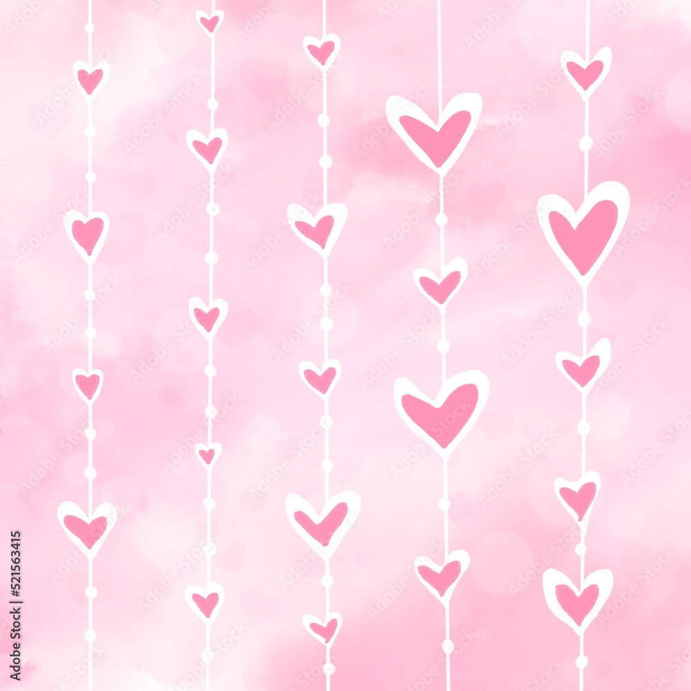 Valentines day digital paper background