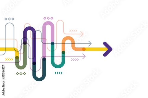 Abstract arrow direction. Technology background. High speed. Hi-tech