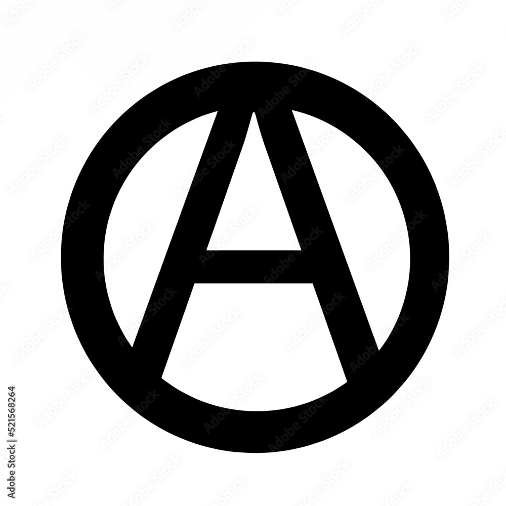 Alphabet A in vector illustration Alphabet A in vector illustration