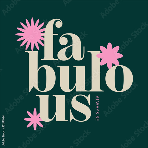 Fabulous typographic for t-shirt prints, posters and other uses.

