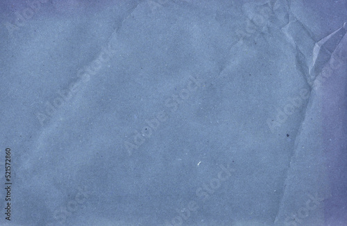 Recycled packaging, horizontal kraft page texture, wrapping paperboard, copy space grunge backdrop, retro abstract texture, vintage background craft paper blue, gray