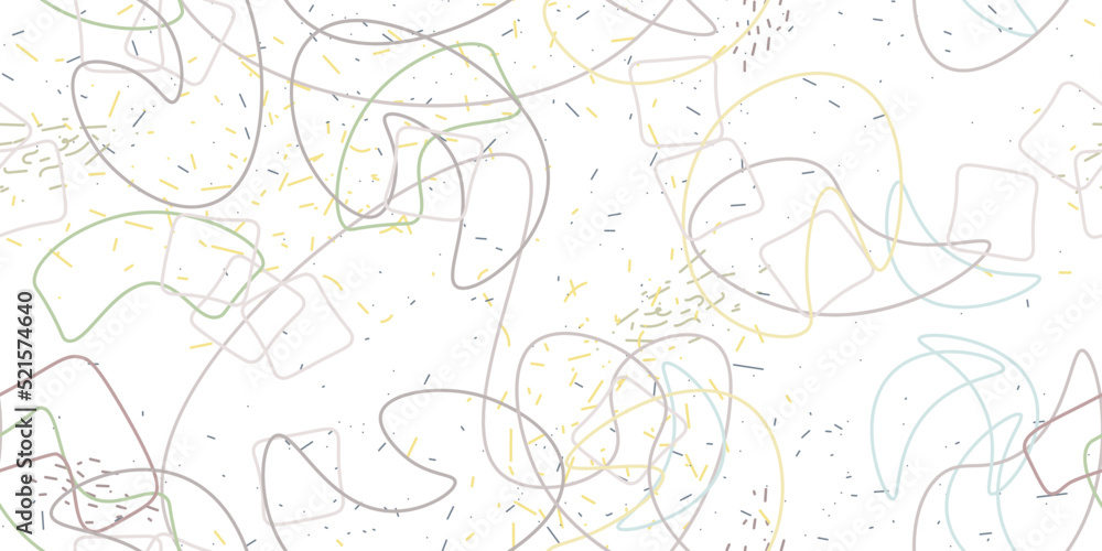 Chaotic Simple Seamless Pattern Textile One Line Chaotic Simple Seamless Pattern Textile One Line