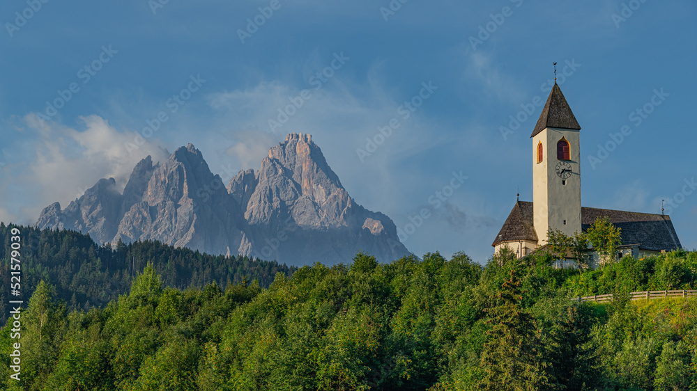View on Dolomites Mountain from Innichen ( San Candido ) , South Tyrol
