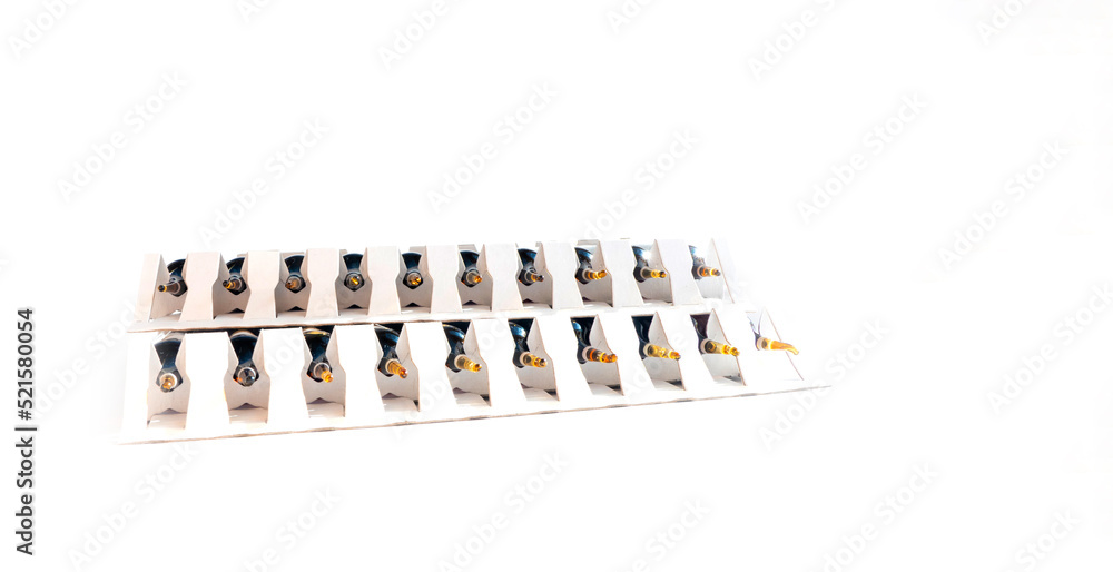 Group of ampoules with a transparent medicine in medical laboratory. lot of ampoules on light background. Group of ampoules with a transparent medicine in medical laboratory. lot of ampoules on light background.