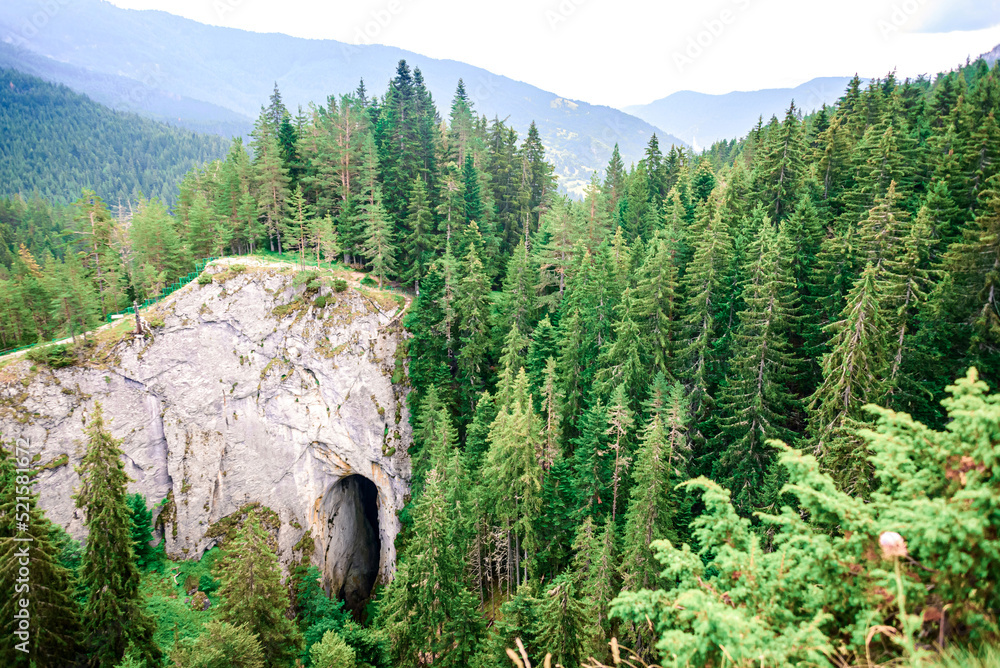 Wonder Bridges natural phenomena in Rhodopi Mountain, Bulgaria.