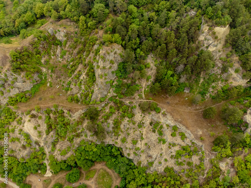 Wallpaper Mural Turold-Anhöhe in Nikolsburg - Mikulov - von oben Torontodigital.ca