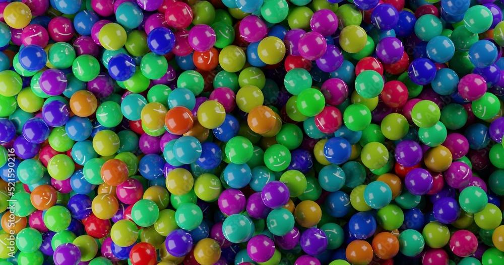 background of balls with smiley faces background of balls with smiley faces