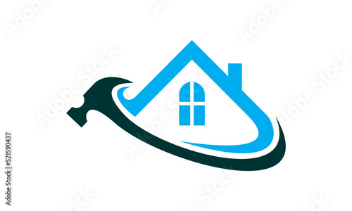 hammer home repair logo
