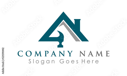 building repair home logo
