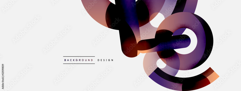 Circle abstract background. Vector illustration for wallpaper banner background card or landing page Circle abstract background. Vector illustration for wallpaper banner background card or landing page