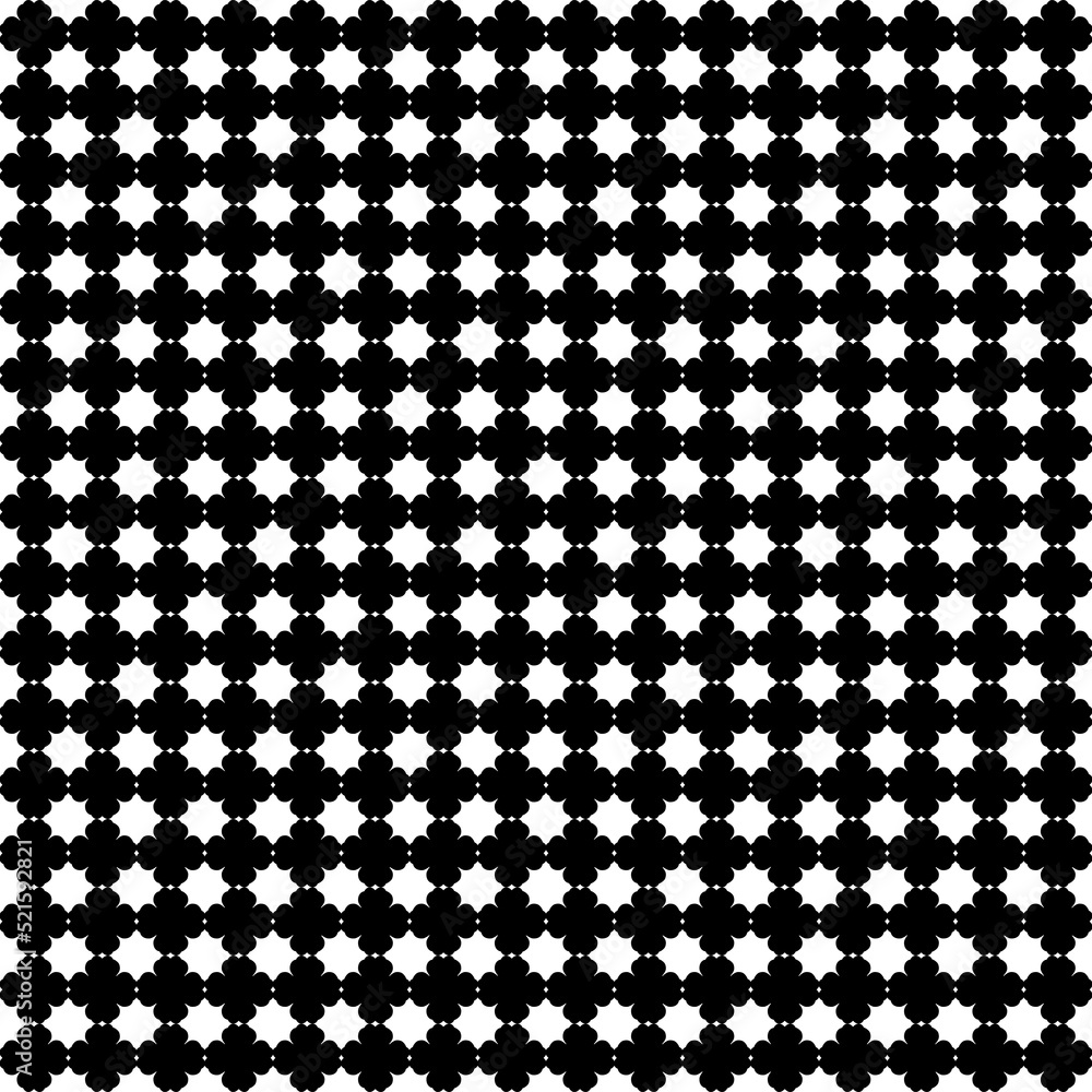 the dark petit design in simple seamless pattern