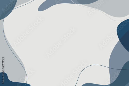 Blue pastel background with lines abstract hand drawn background.