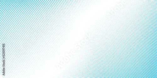 White abstract background and blue dot