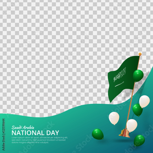 Saudi Arabia National Day Social Media Banner