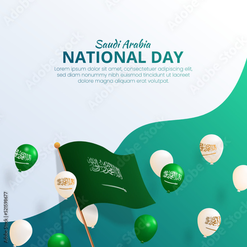 Saudi Arabia National Day Social Media Banner