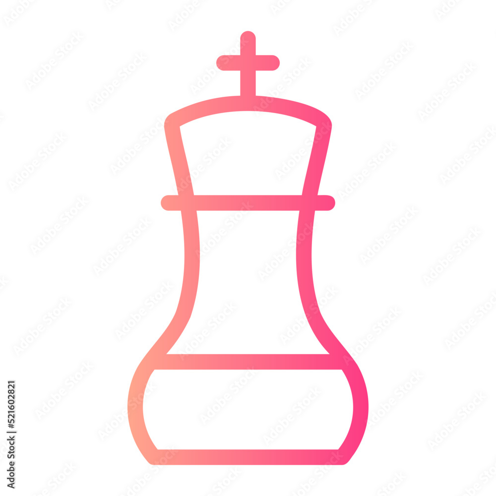 chesspiece gradient icon chesspiece gradient icon