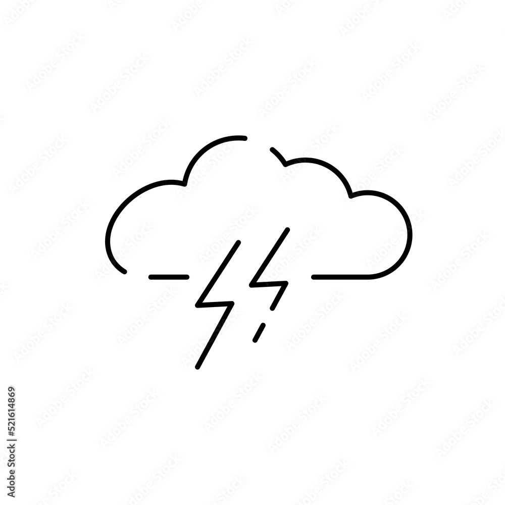 Autumn Wind weather. Meteorology vector line icon illustration. Cloud and cloudy autumn weather. Rain and rainy or Windy. Temperature and lightning Autumn Wind weather. Meteorology vector line icon illustration. Cloud and cloudy autumn weather. Rain and rainy or Windy. Temperature and lightning