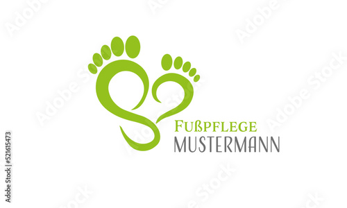Fußpflege Logo , Fußpflege	