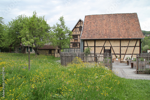 Ein alter Bauernhof in Fladungen