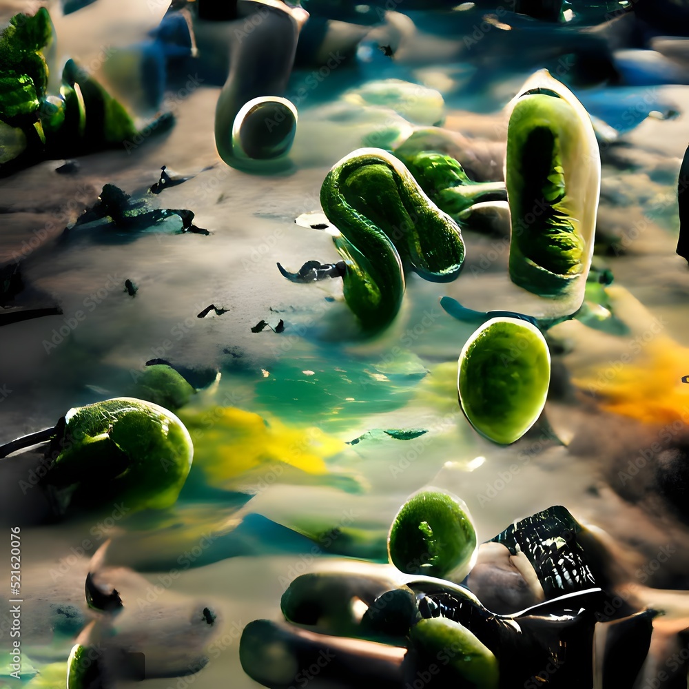Scientific image of bacteria Citrobacter, Gram-negative bacteria ...