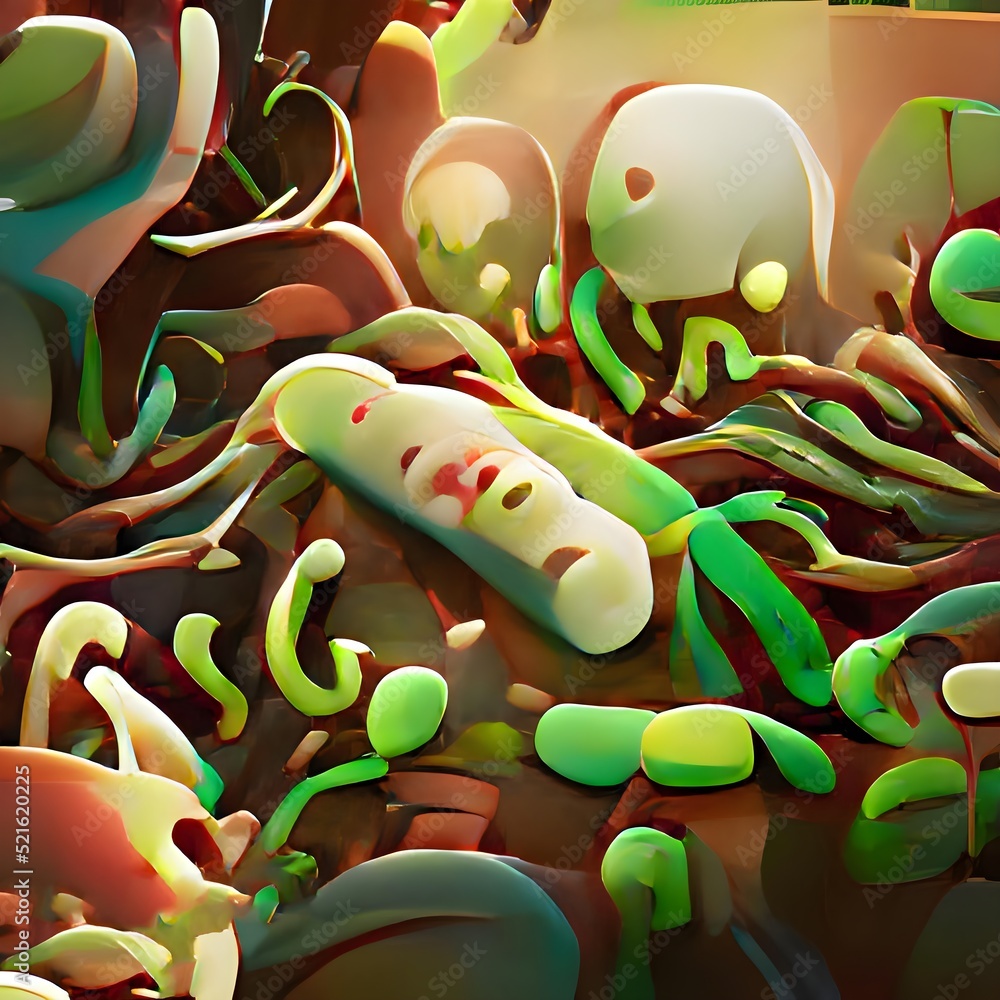 Scientific image of bacteria Citrobacter, Gram-negative bacteria ...
