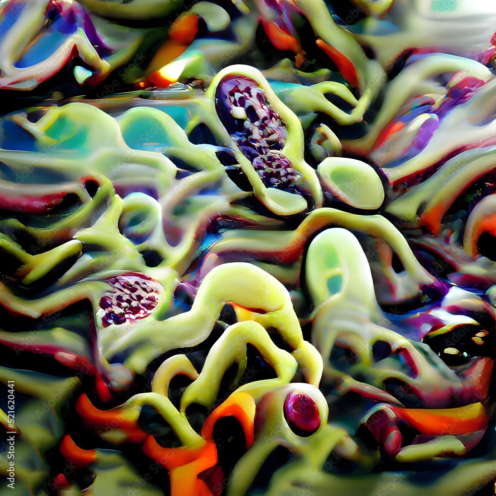 Scientific image of bacteria Citrobacter, Gram-negative bacteria ...