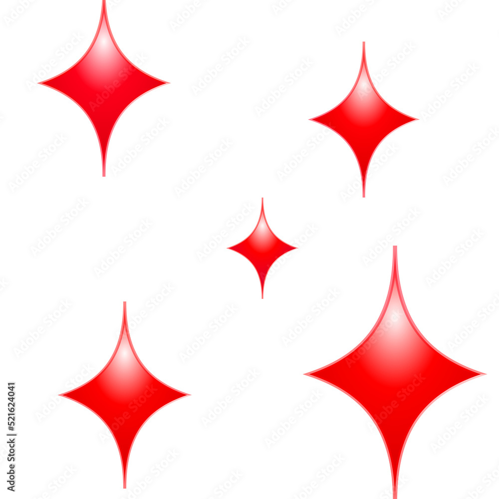 Obraz premium playing cards with diamonds