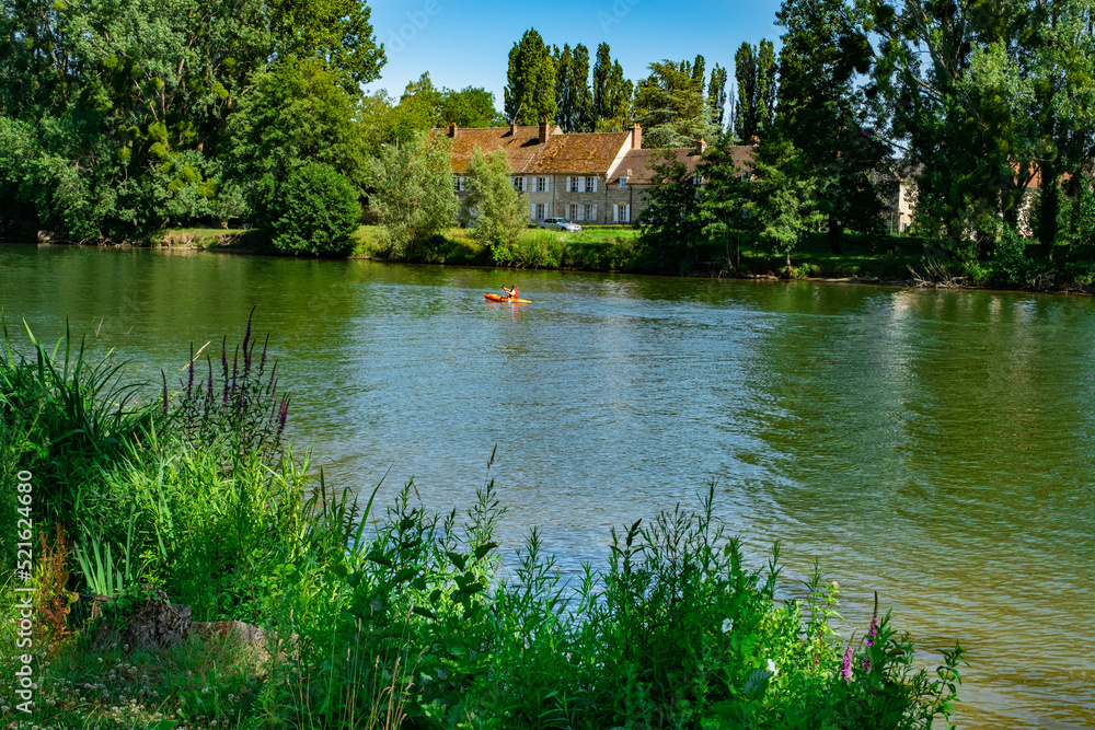 Obraz premium Kayak and river