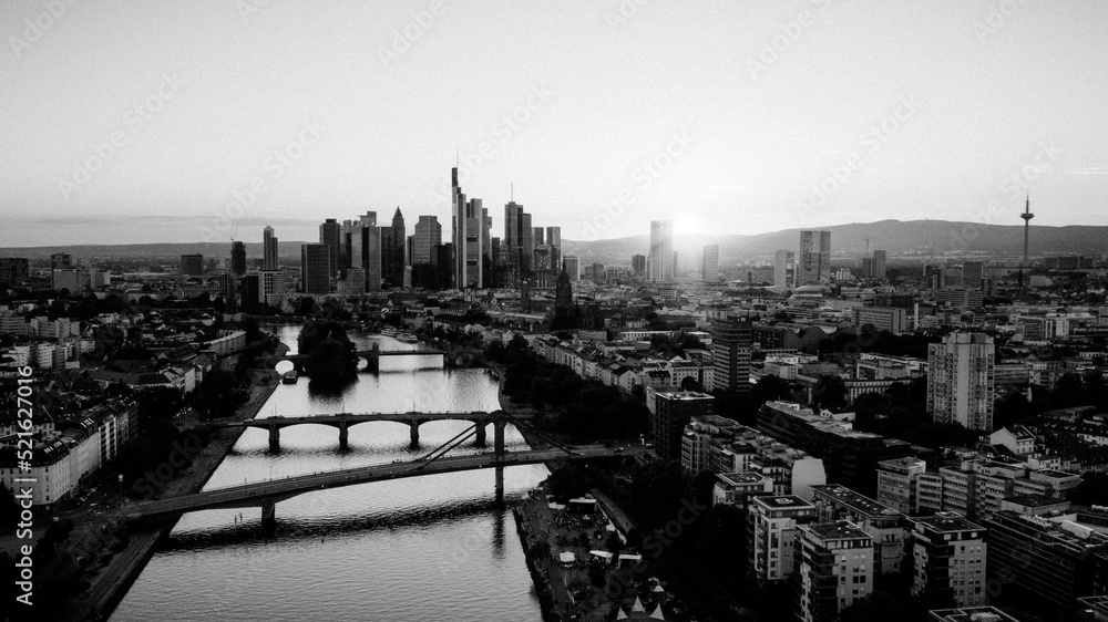 Fototapeta premium Frankfurt Skyline