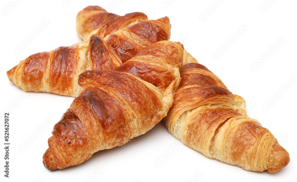 Closeup of tasty croissant