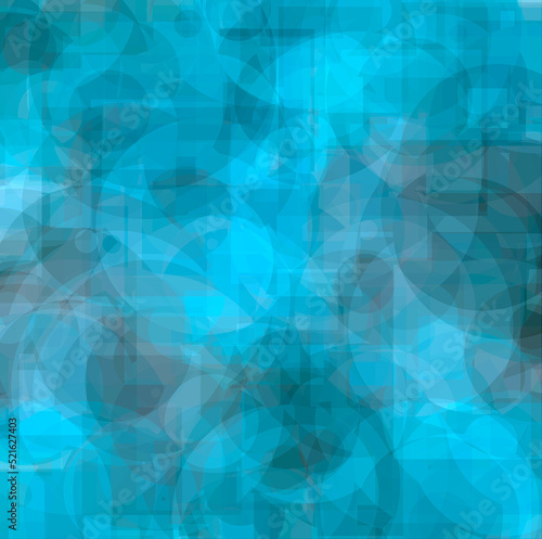 original abstract background with circles of different sizes in blue and gray shades