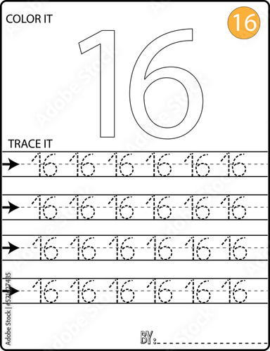 handwriting Numbers tracing pages for writing numbers Learning numbers, Numbers tracing worksheet for kindergarten