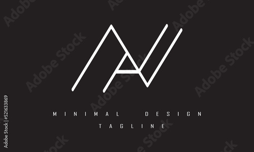 AN or NA Minimal Logo Design