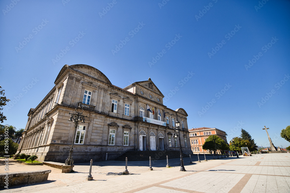 Photo of the Alameda of Pontevedra