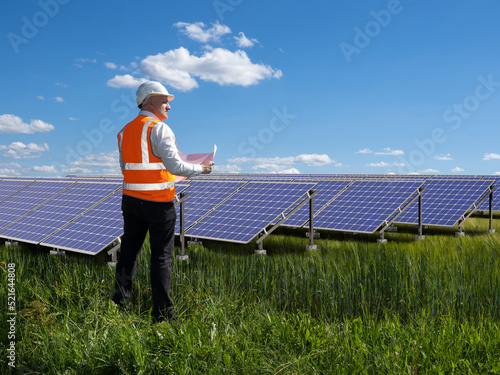 Installation of solar panel...