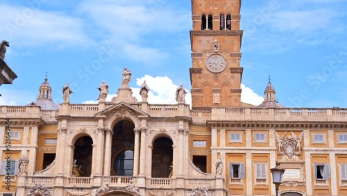 Basilica Papale di Santa Maria Maggiore in Rome, Italy photo