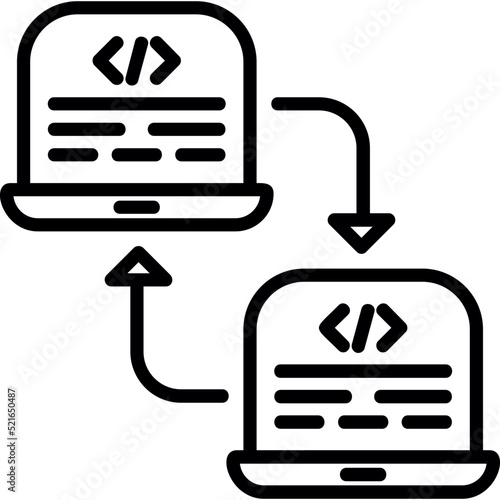 Code Refactoring Icon